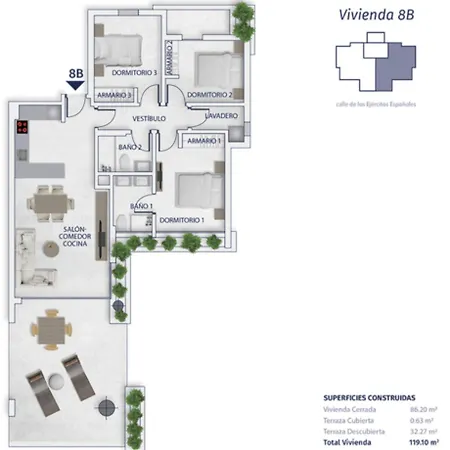 Apartamento Silver Tower 8b